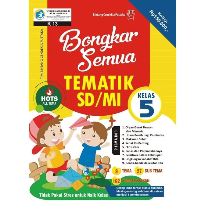 

Buku Bongkar Semua Tematik SD / MI Kelas 5, Bintang Cendekia Pustaka