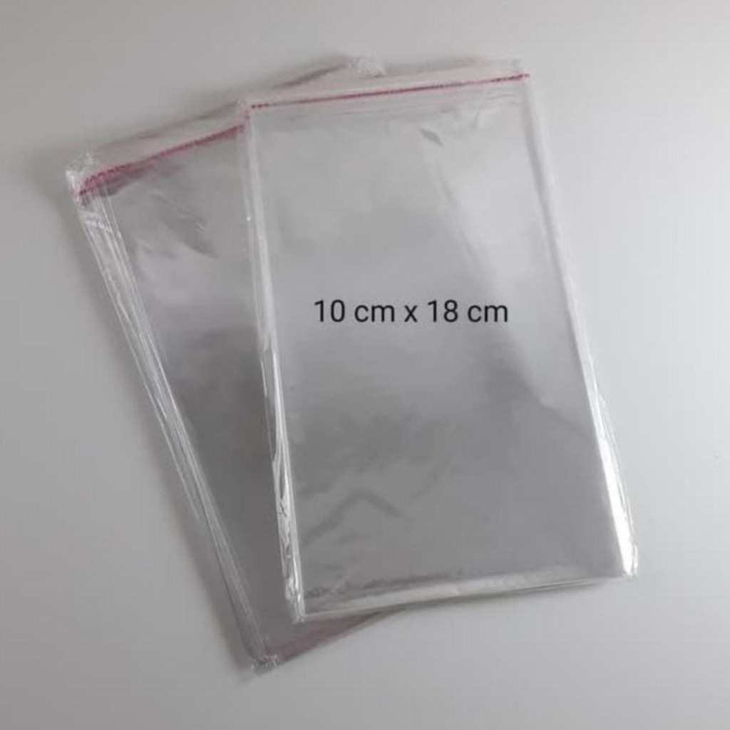 IZANY - PLASTIK OPP MASKER 10 X 18 PER PACK ISI 100 LEMBAR