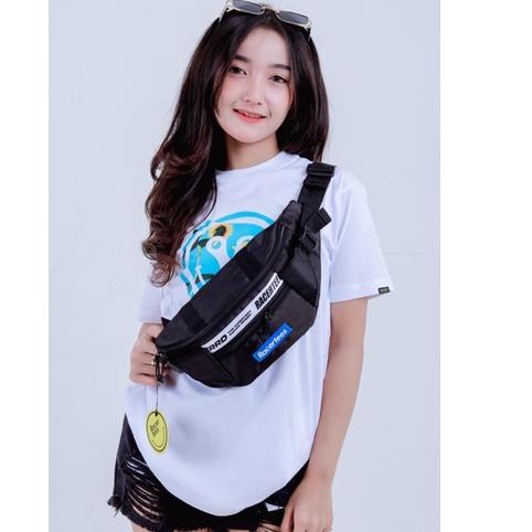 Harga Spesial.. RACERTEES Tas Waistbag Hitam RBG.408