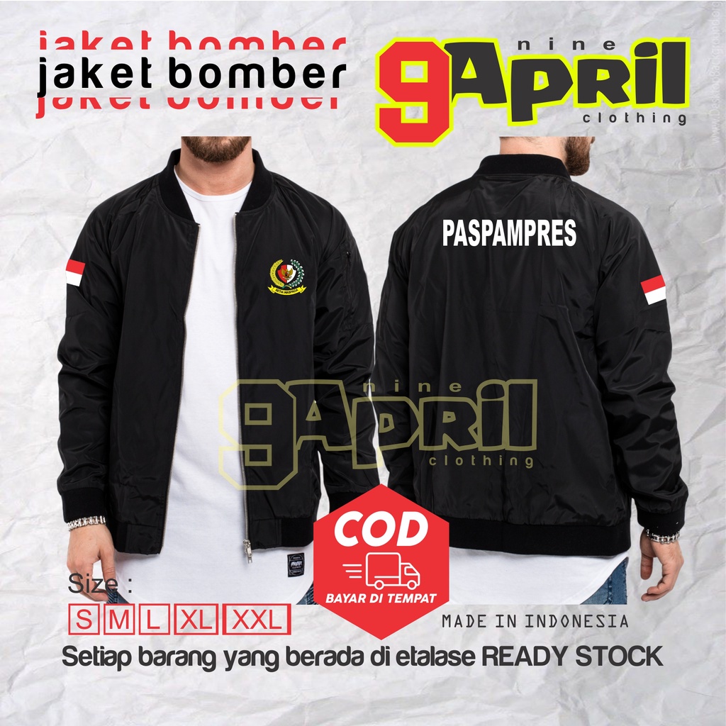 Jaket Bomber Paspampres
