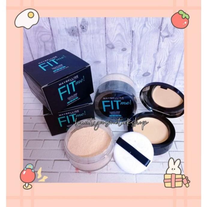 Premium Product Diskon Bedak Powder 2 In 1 Basah Tabur Loose Powder Maybelline - Paling Dicari