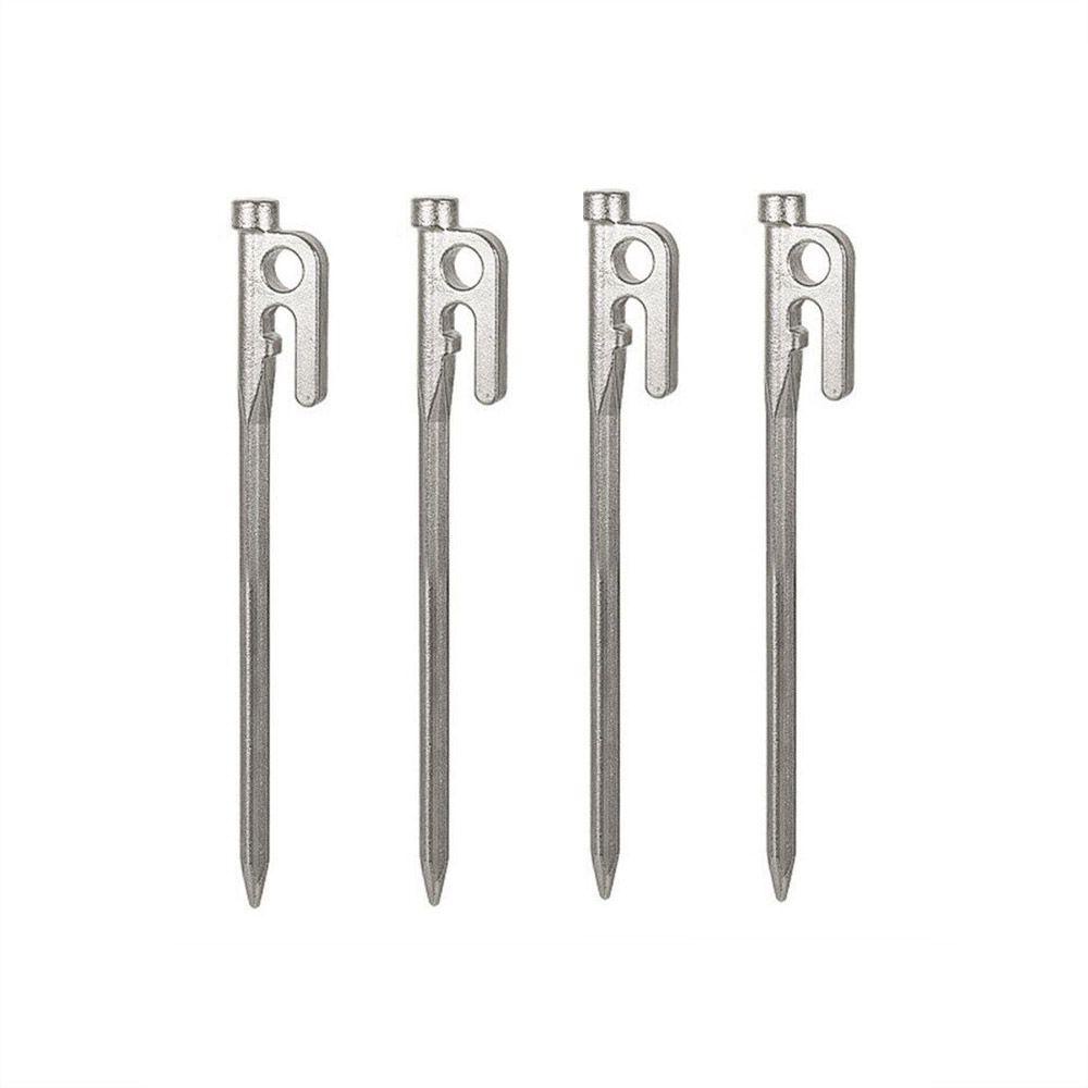 Suyo 4pcs Pasak Tenda Reusable Untuk Outdoor