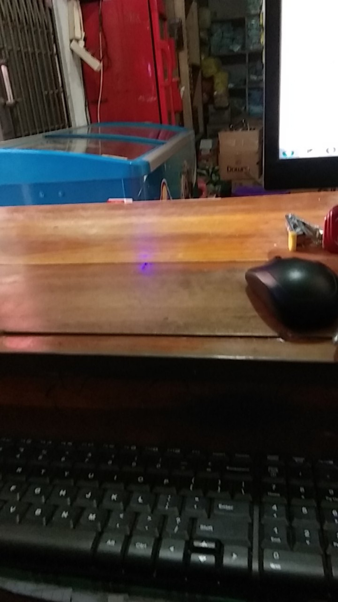 Sendok Semen Tanah Taman Kecil Lancip Gagang Kayu Murah