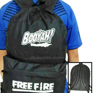 Bisa Cod Tas Ransel Sekolah Freefire Obral Murah Shopee