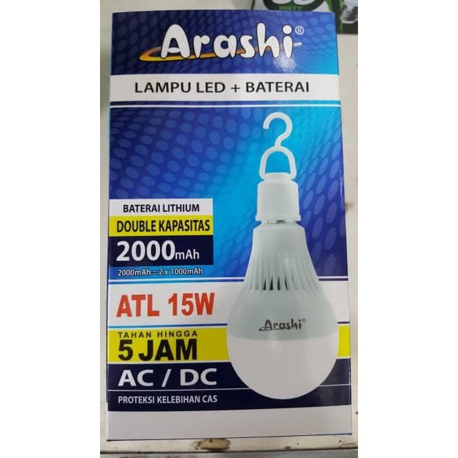 Jual Lampu Emergency Arashi Watt Atl W Lampu Ac Dc Watt Arashi