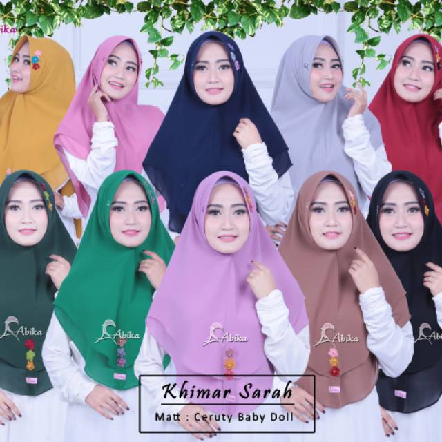 Abika khimar sarah
