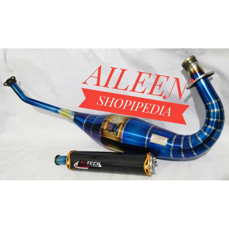 Knalpot Ninja R RR SS aitech Aitech Non Cobra Bluemoon