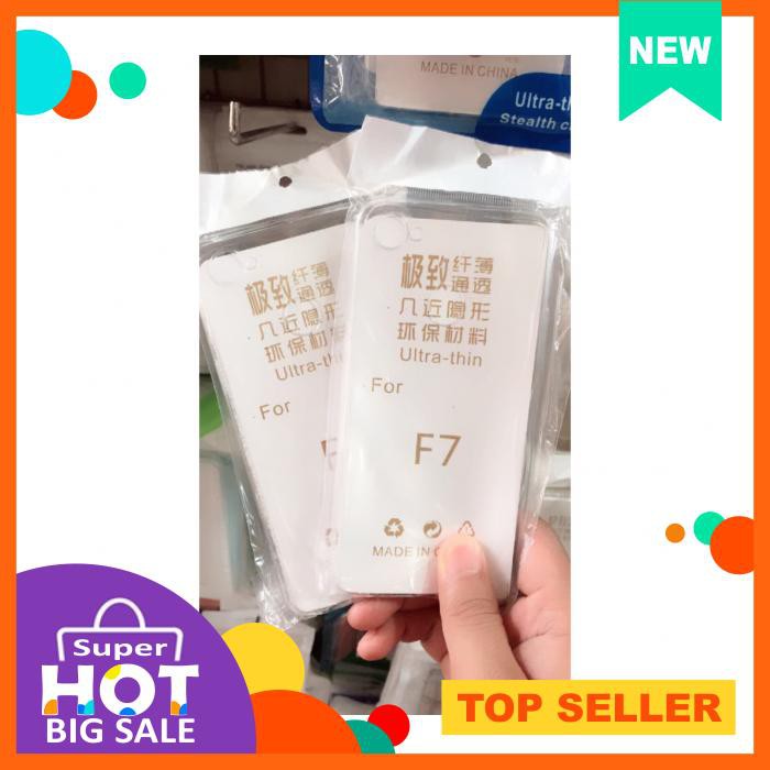 Soft Case - Oppo F7 Silikon Ultrathin Transparan - Casing & Covers