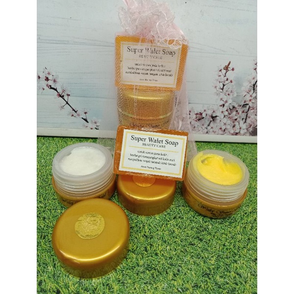 PAKET CREAM WALET SUPER GOLD / Pot Gold