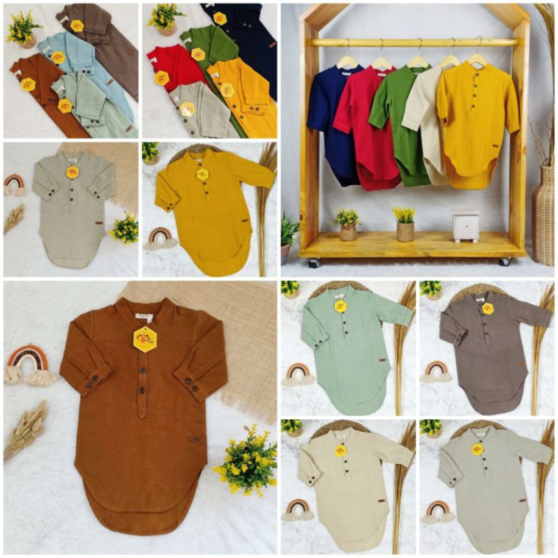 Baju Koko anak Kurta Anak Kurta Rayyan Mybee