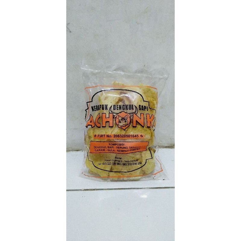 

Kerupuk Dengkul Sapi Achonk