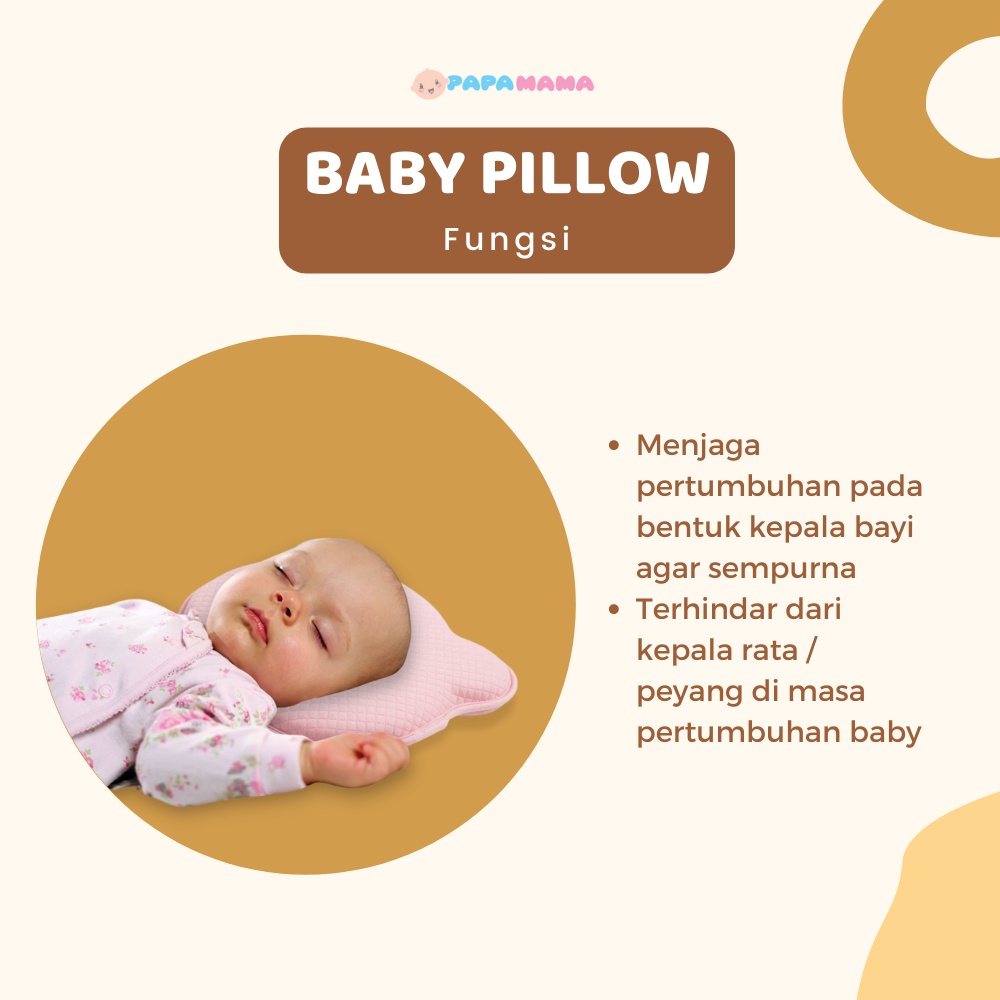 Papamama Newborn Baby Pillow