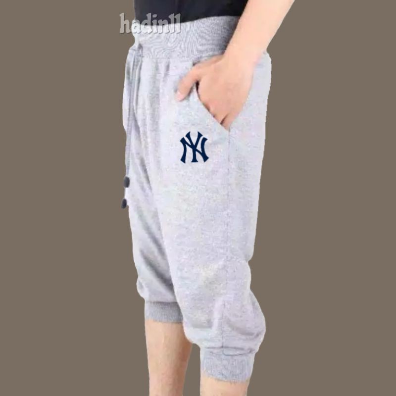 CELANA PENDEK JOGER PANTS 7/8 Jogger Training Trening Terening Trining Kolor Olahraga Pria Wanita NewYork