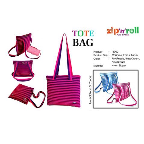 

ZIP N ROLL | Tote Bag | Tas Laptop | TB-002