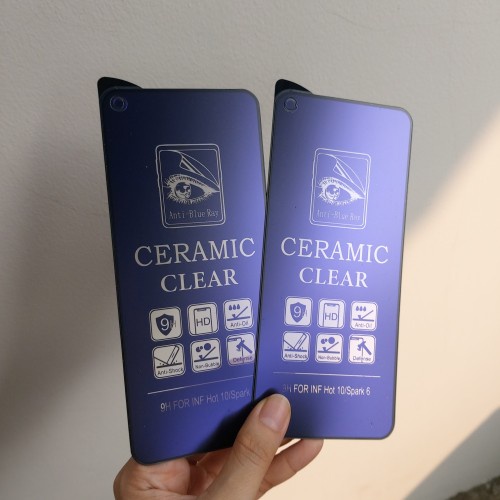 Tempered Glass Ceramic Matte SAMSUNG SERIES M Screen Protector Anti Gores Kaca Film