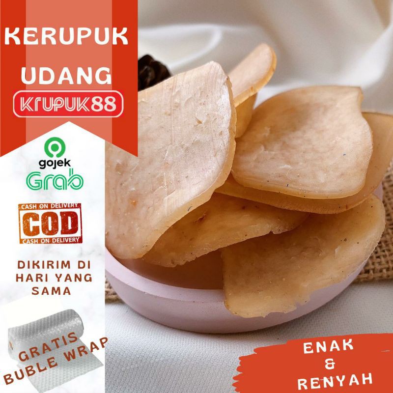 

Kerupuk Udang / Krupuk udang enak renyah / Cemilan Kerupuk Udang asli