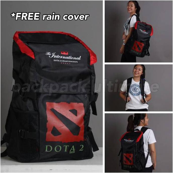 Murah Tas Gaming Bag Backpack Ultimate Dota 2 Terbaru