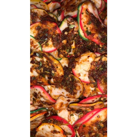 

Seblak kering pedas daun jeruk