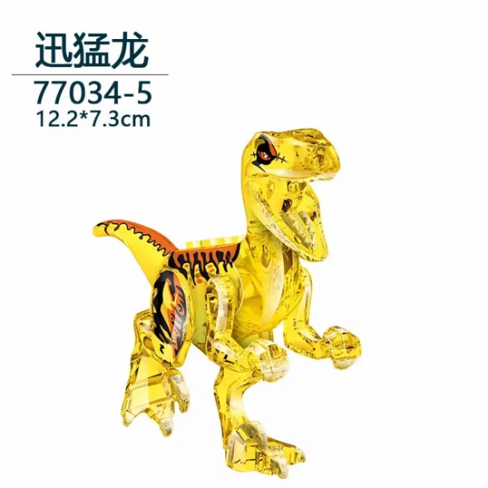 Lego Velociraptor Dinosaurus Indominus Dino Woody Batman Spinosaurus