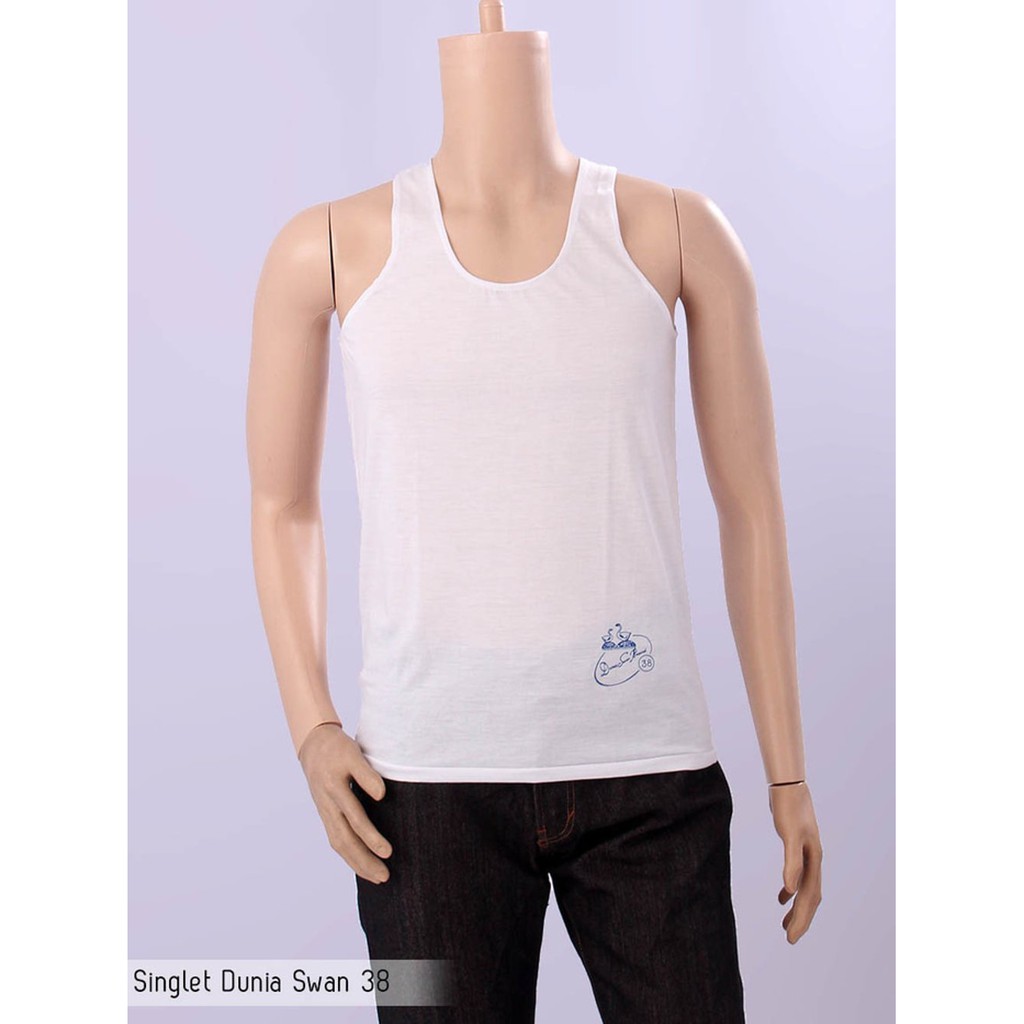 Kaos Singlet Swan brand Original Swan Kaos Dalam Pria Kaos Singlet Swan Brand Katun