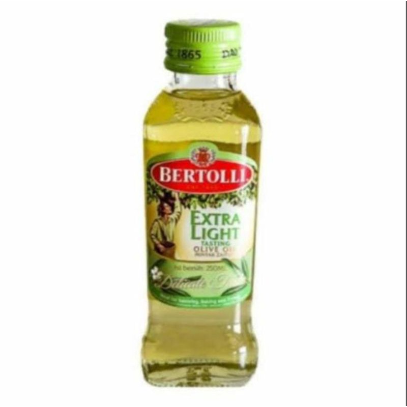 

bertolli extra light tasting olive oil 250ml/minyak zaitun bertolli
