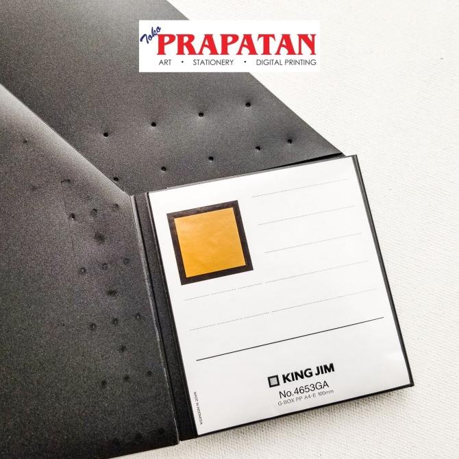 

King Jim Box File 4653GA PP A4 100mm