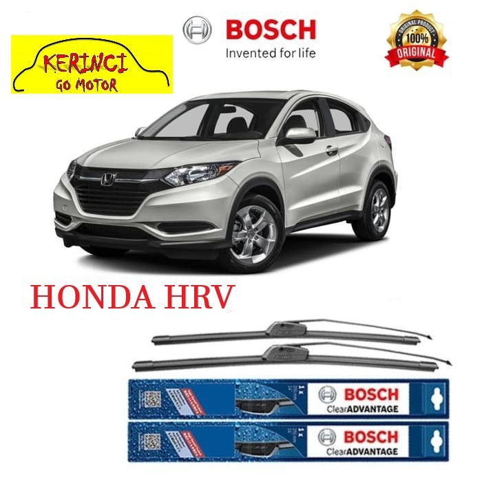 WIPER BOSCH CLEAR ADVANTAGE HONDA HRV 26&quot; &amp; 16&quot; SEPASANG WIPER BOSCH