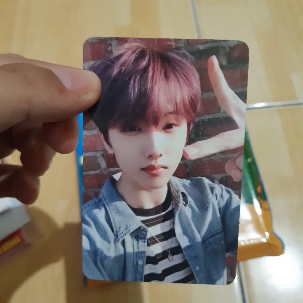 Photocard PC AR Selca Jewel Jisung NCT Dream Hot Sauce