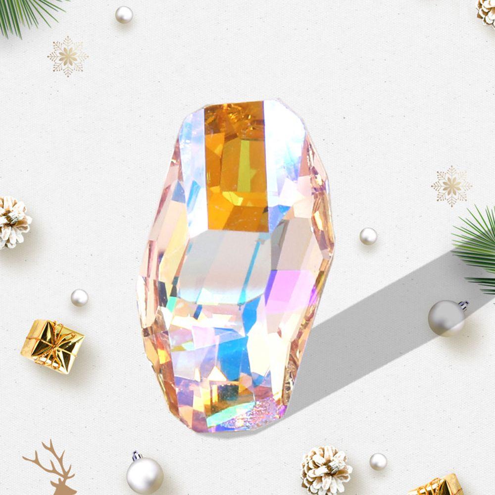 Mxbeauty Nail Art Rhinestones Warna-Warni Fashion Wanita Manicure Aksesoris Kaca DIY Craft Kristal Kuku Charms