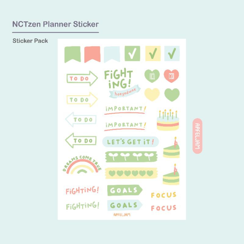 

NCTzen Planner Sticker