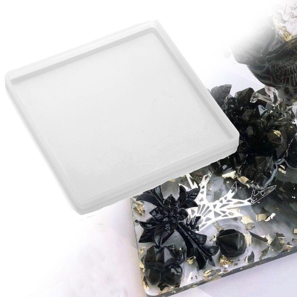 Solighter Cetakan Pengecoran Resin Epoksi Handmade Fluid Arts DIY Craft Jewelry Making Mould