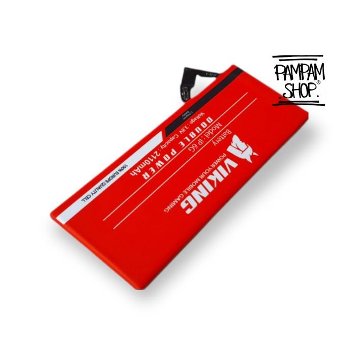 Baterai VIKING Double Power Original Apple Iphone 6 / 6G Batre Batrai