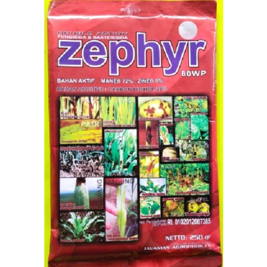 Fungisida & Bakterisida ZEPHYR 80 WP 250 gram
