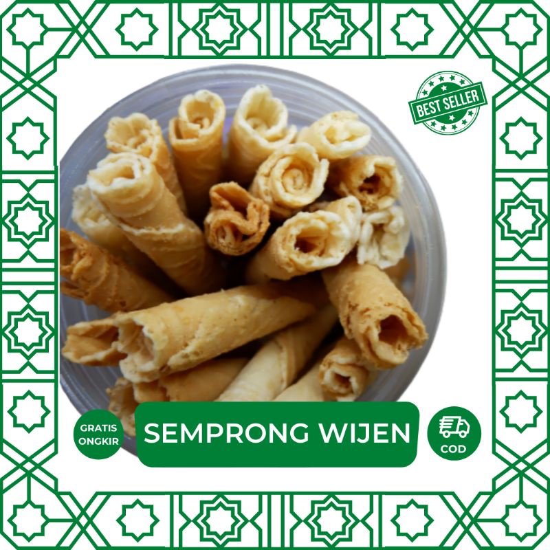 

Semprong Wijen cemilan bandung oleh oleh bandung