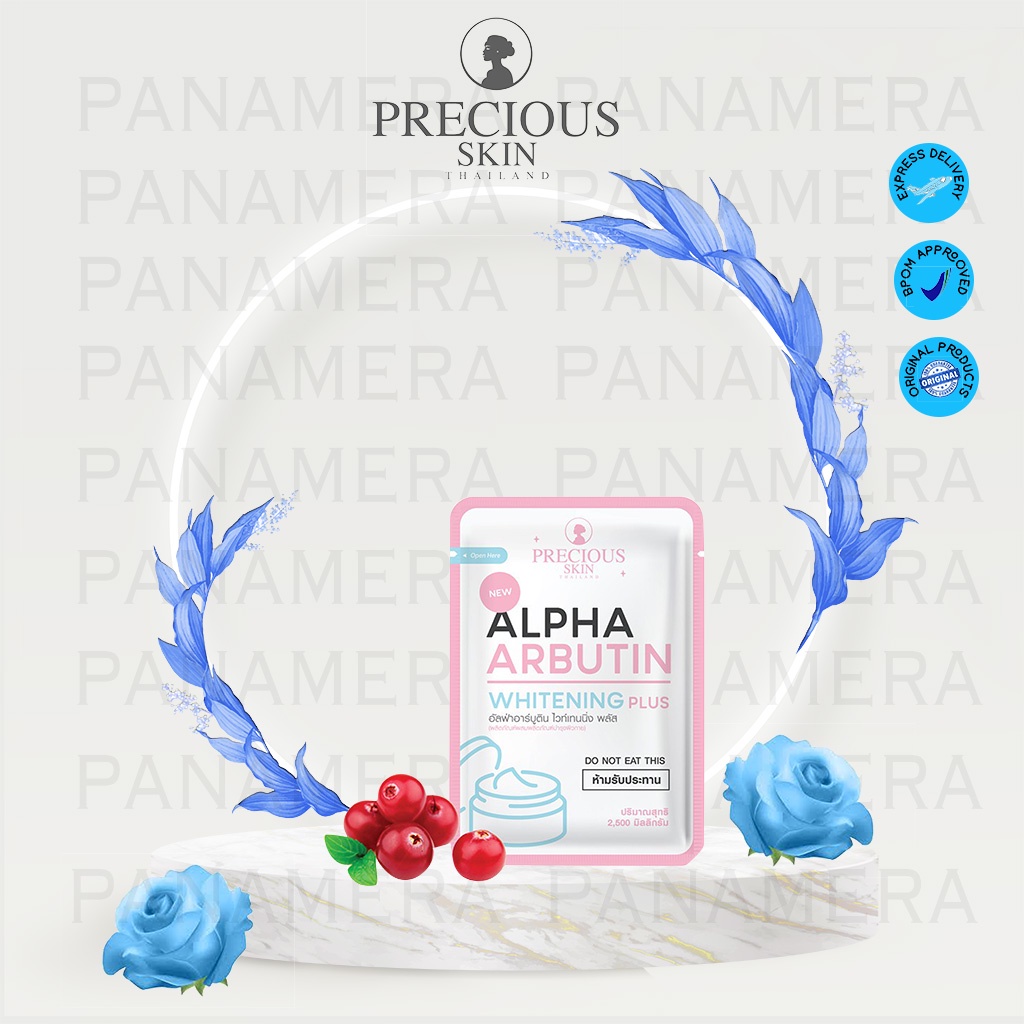 Precious Skin ALPHA ARBUTIN 3+ PLUS Collagen Brightening Face &amp; Body Cleanser Soap Powder Lotion