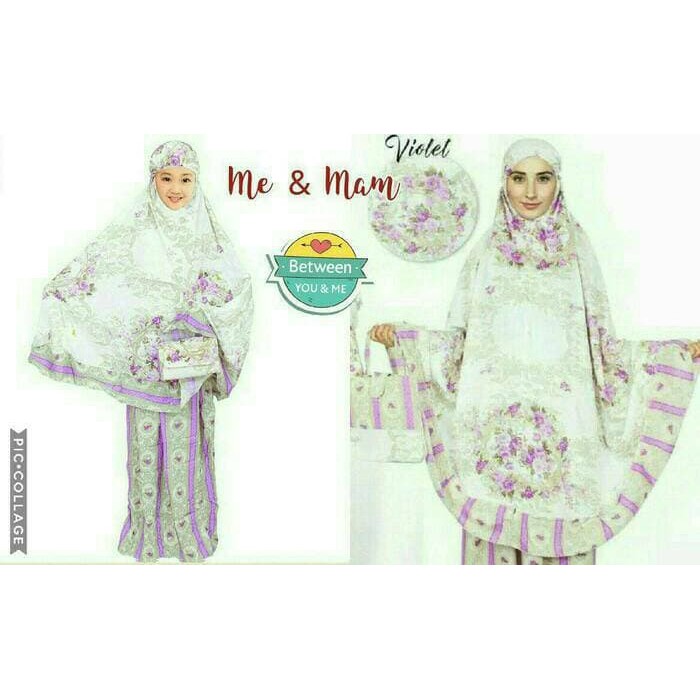MUKENA KATUN RAYON COUPLE IBU DAN ANAK