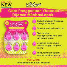 Makarizo Vitacaps Hair Vitamin - Vitamin Rambut Kapsul 6x1ml