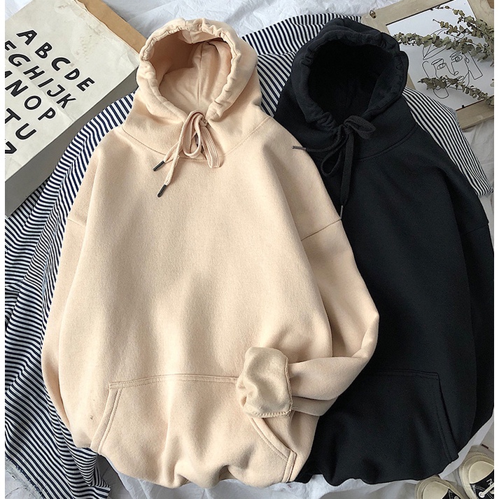 IvannaCollection Sweater Hoodie Unisex King Polos Bahan Fleece Premium
