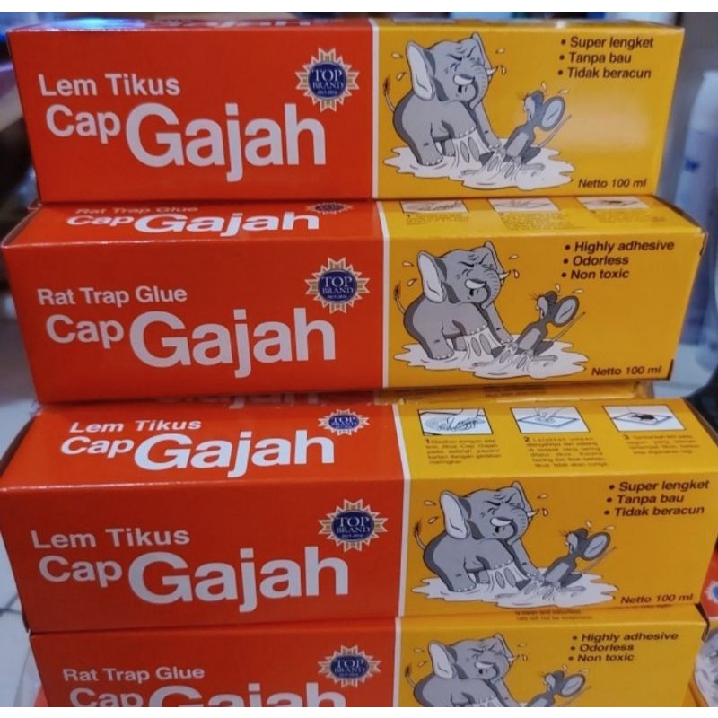 lem tikus cap gajah jebakan tikus lem tikus lengket lem tikus model odol