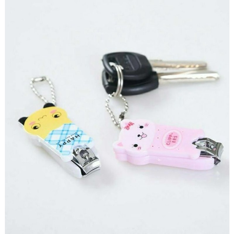 Gunting Kuku Karakter Korea Cartoon Nail Clipper Cutter Tangan Kaki