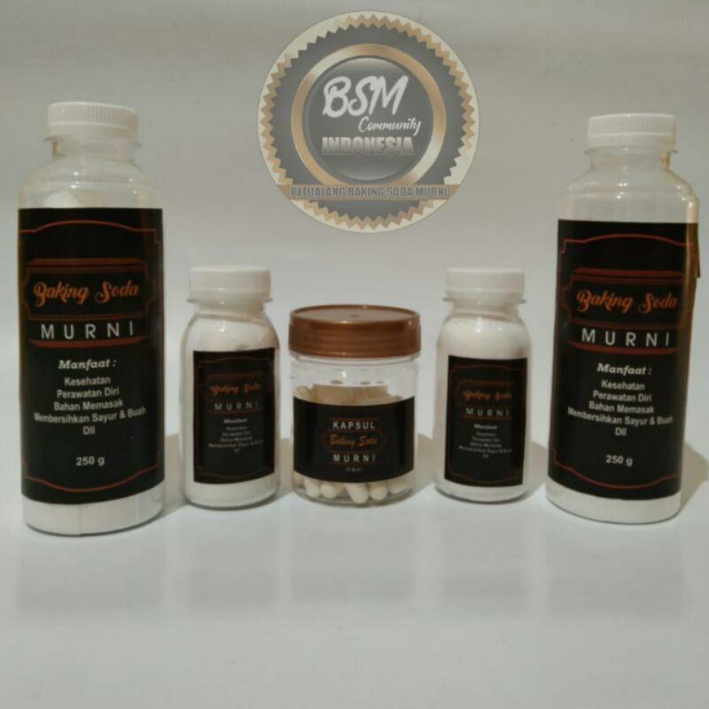 

Baking Soda Murni (BSM) PHARMA & FOOD GRADE