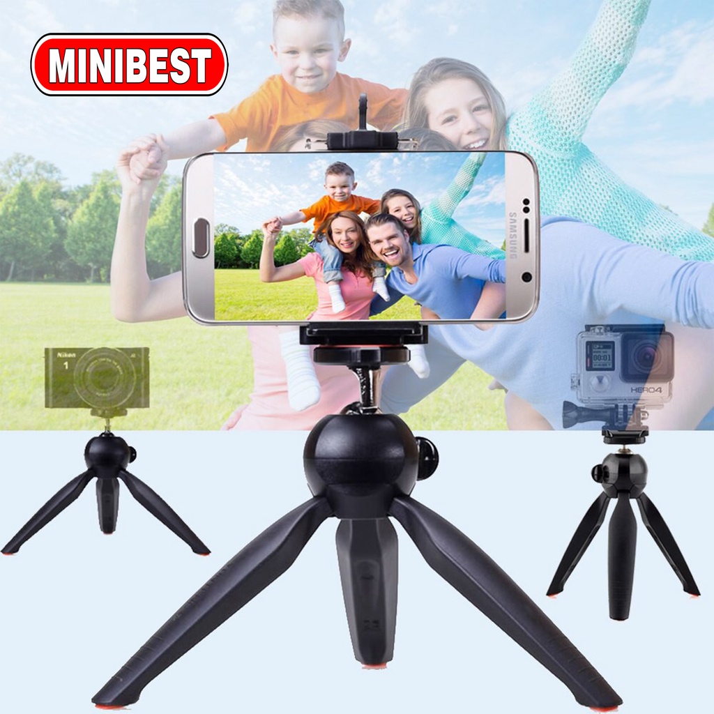 Tripod Support Mini - Phone Extendable With Holder U Penyangga HP Smartphone [TM-01 &amp; TM-02]