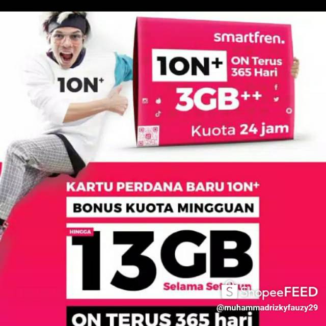 PERDANA KOUTA SMARTFREN (Free 1 Tahun)