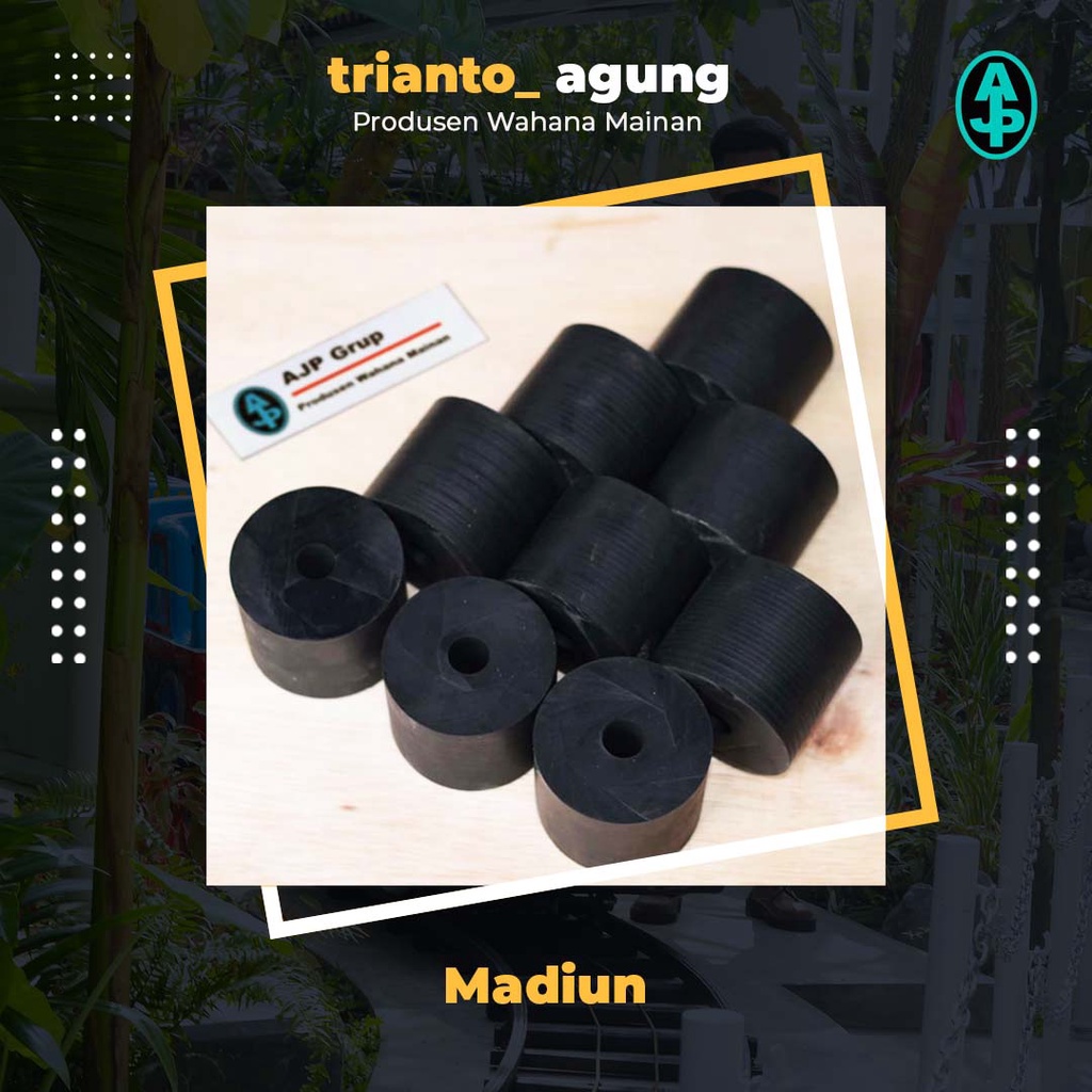 Karet loko odong odong untuk kereta panggung karet ban roda lokomotif kereta pentas mini rel atas