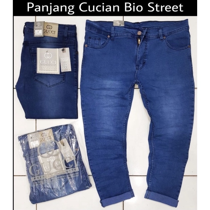 CELANA PRIA JEANS PANJANG SLIMFIT GUCCI PREMIUM