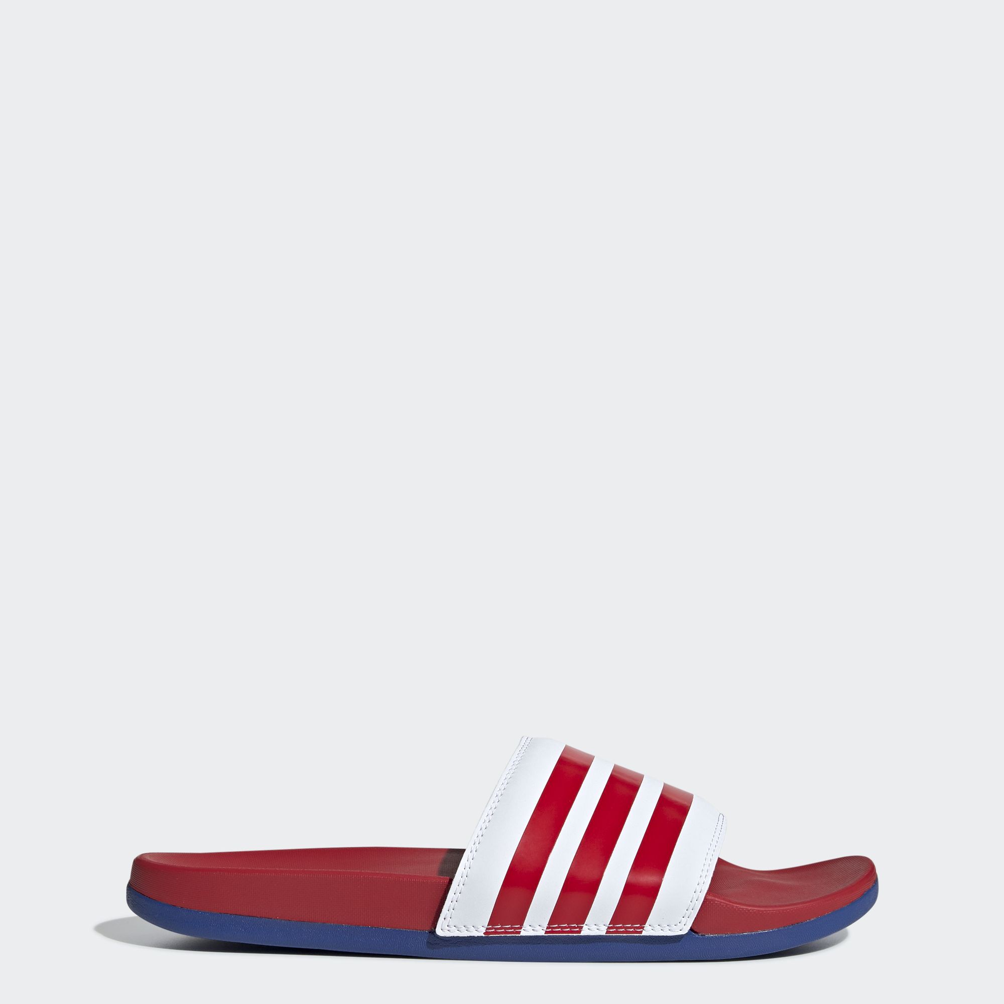  adidas  SWIM  Slides Adilette Cloudfoam Plus Stripes Pria 