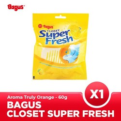 Bagus Closet Super FreshTruly Orange 60g Pengharum Kloset