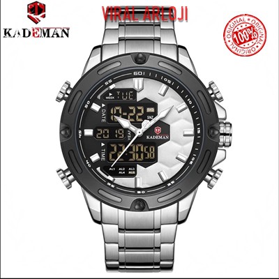 Jam Tangan Pria Kademan K9070G Original