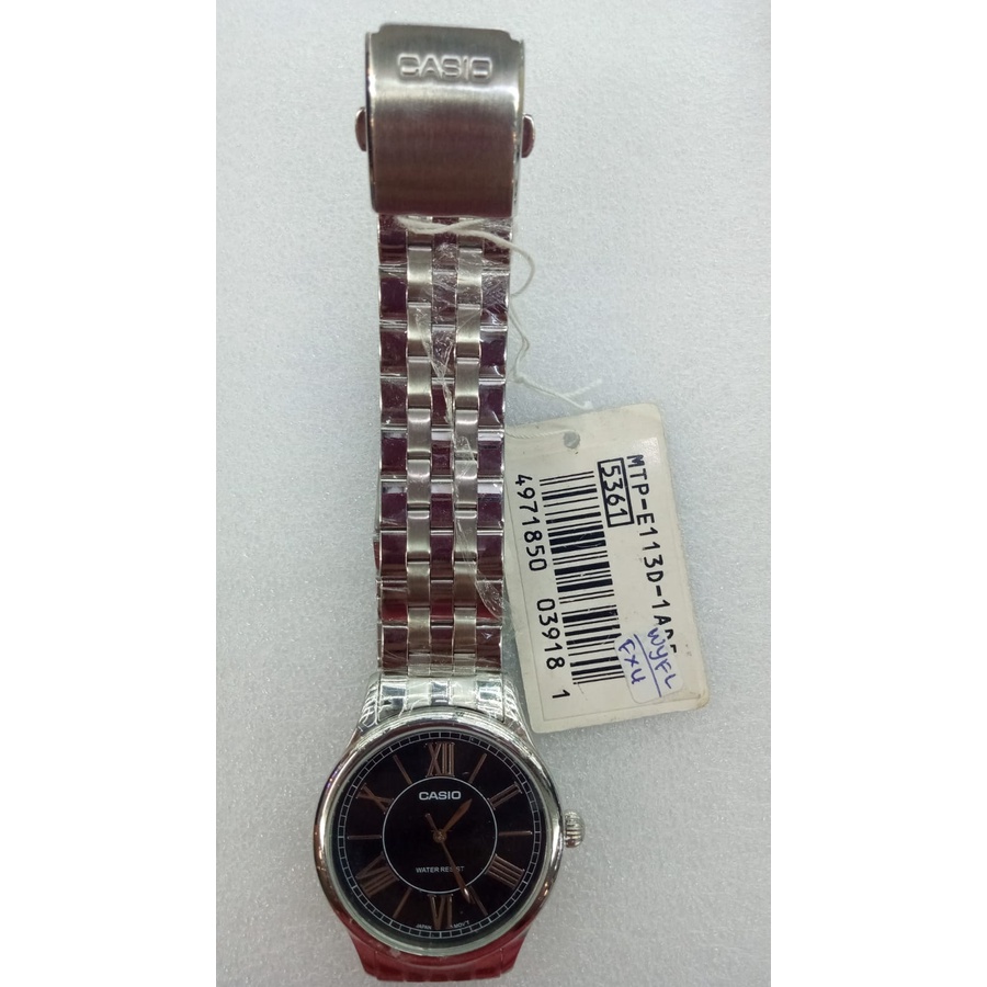 Jam Tangan Pria CASIO MTP-E113D-1ADR SALE!  ORIGINAL GARANSI