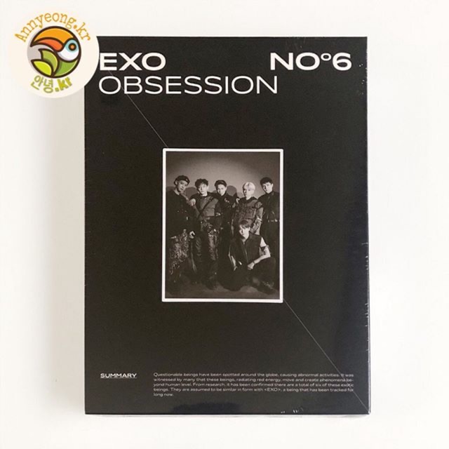 EXO - Album Vol.6 [OBSESSION] ver. Obsession (+poster)